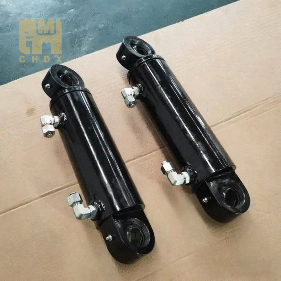 Durable Brick Machine Double Acting Customized Oil Pressure Cylinder Fertilizing General Accessories Hydraulic Cylinder