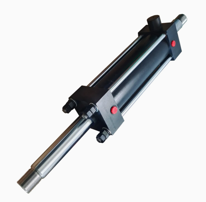 Customizable CE ISO Double Action Stroke 400 Swing Shaft Mount Double Piston/ Head/Rod Tie Rod Automation Hydraulic Cylinder