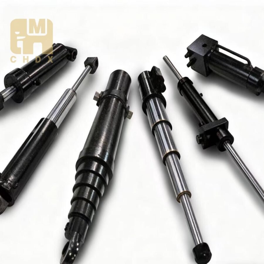 Customized Heavy Duty Telescopic Dump Truck /Garbage Compactor Double/Single Acting Hydraulic Cylinder