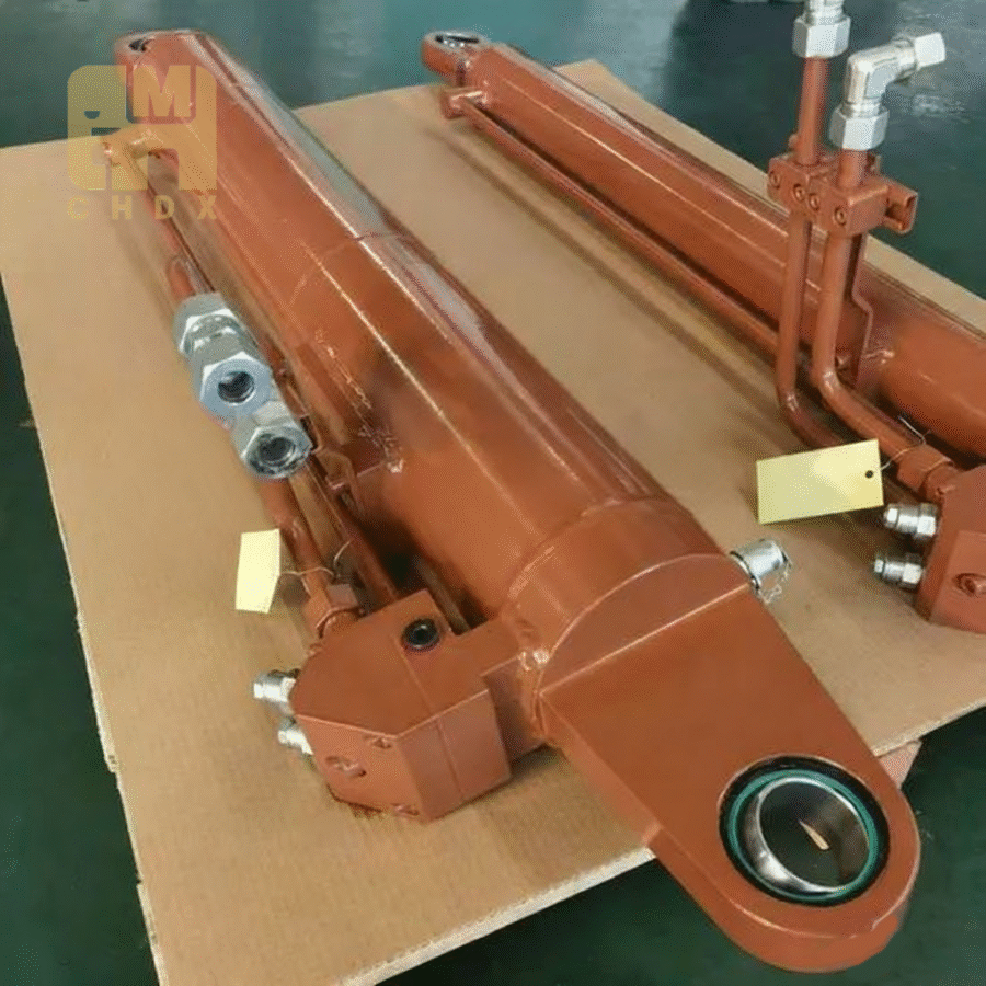Ultra High Pressure Tilt Cylinder Harvesting Customized Oil Pressure Cylinder Lift Cylinder Heavy Duty Crane Hydraulic Cylinder