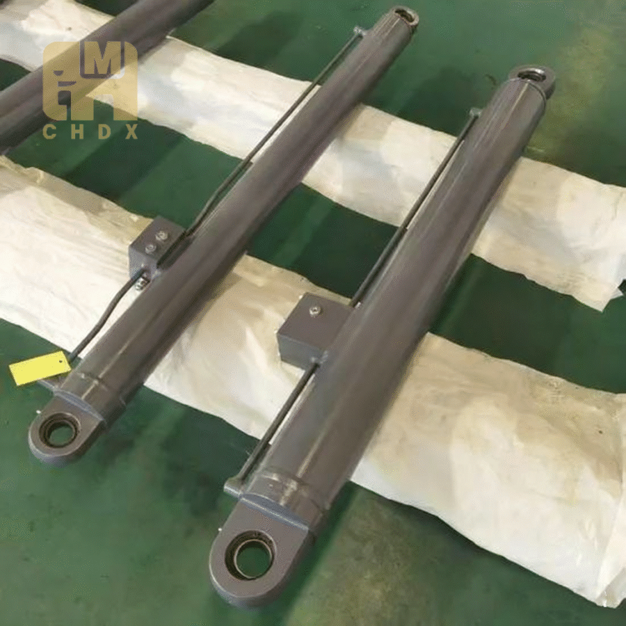 Smooth Operating Trailer Double Acting Customized Oil Pressure Cylinder Road Roller Heavy Duty Crane Hydraulic Cylinder